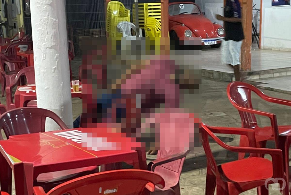 Crime registrado na notie de domingo em Barra do Bugres foto reprodução