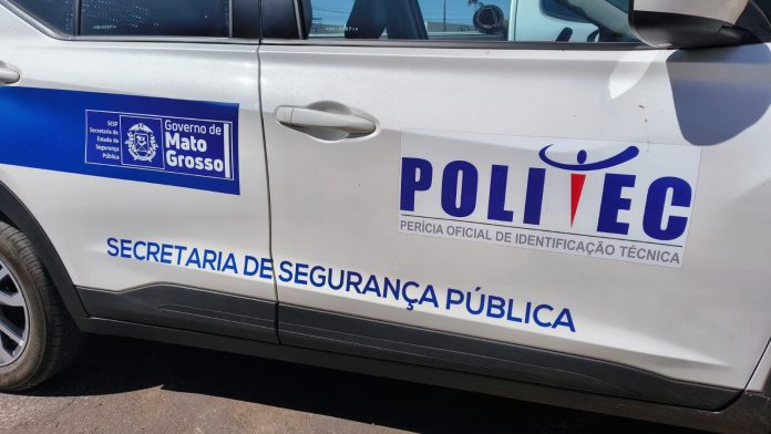 Perícia Oficial de Identificação acionada para o caso em Marcelândia foto reprodução